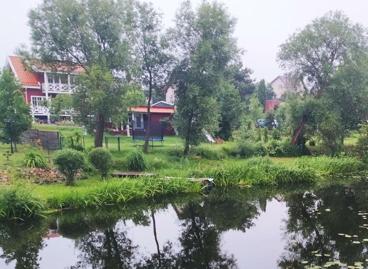 9 Min From Palanga! Luxury House On The River And Sauna Kretinga Exterior foto